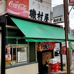 磯村屋 - やきそばの文字も消えかけているw