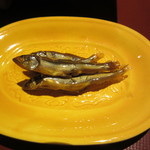 銀座うち山 - 稚鮎の佃煮