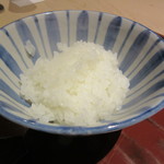 銀座うち山 - ご飯