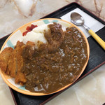 なかがわ 中田店 - チキンカツカレー大盛