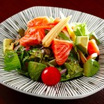 salmon and avocado salad