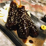 Wakura - 八丁赤味噌仕立ての味噌串カツ ¥680
