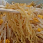Kurumaya Ramen - 麺アップ