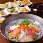 Seafood Bowl (with obanzai)