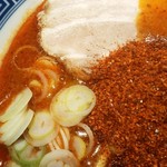 麺や兼虎 - アップ
            チャーシュー
            ネギ