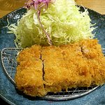 とんかつ料理と京野菜 鶴群 - ひれかつアップ