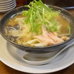 中華食堂ちりめん亭 - 野菜塩ラーメン