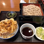 いろり庵 - ミニかき揚げ丼セット