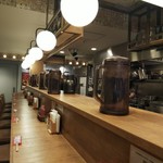 つけめん・らーめん 海老鶏麺蔵 難波本店 - 内観 (19年4月)