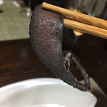 かたつむり - 鹿の膵臓の燻製 リフト