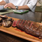 かたつむり - 真鴨の炭火焼 ももとロース