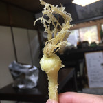 かたつむり - 天ぷら のびる