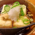 おぎ野 - 揚げ出し豆腐