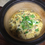 かたつむり - アカヤマドリダケのリゾット