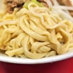 ラーメン二郎 - 麺