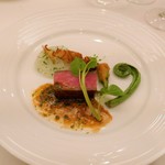 モン・フレーブ - 岩手県産牛ロース肉のロティ　エシャロットソース