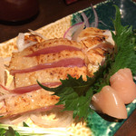 Satsuma Ogojo - 黒さつま鶏刺身盛り（むね、もも、ささみ）1,100円
