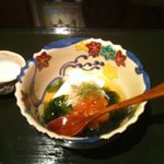 Gion Namba - 先付　ゴマ豆腐