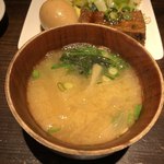 釘本食堂 - 味噌汁