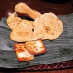 蓮香 - 雲南ポテトのフライ、炙り山羊チーズ