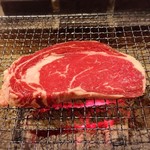 囲炉裏料理わ - 近江大中牛！