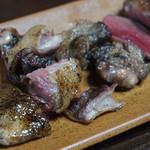 かたつむり - 真鴨の炭火焼(もも)UP