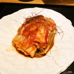 飛騨牛一頭家 馬喰一代 名古屋 - 自家製白菜キムチ