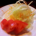 寿司鉄 - 寿司鉄 ＠平和台 ランチに付くサラダ