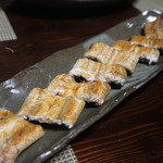 かたつむり - 天然鰻の白焼き