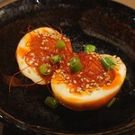 焼肉ダイニング 肉の方程式 - 韓国風味玉280円