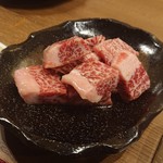 焼肉ダイニング 肉の方程式 - 登別牛A5中落ちカルビ1,050円