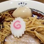 中華そば 六感堂‏ - 中華そば味玉入(黒)細麺