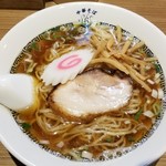 中華そば 六感堂‏ - 中華そば(白)手もみ麺