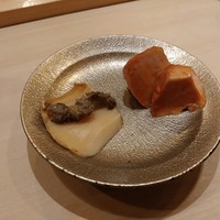 鮨 しゅん輔 阿佐ヶ谷 - あんきも＆蒸しあわび