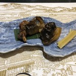 京料理 熊魚菴 たん熊北店 横浜ホテルニューグランド店 - 焼物、すっぽん 山椒焼き。