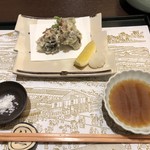 京料理 熊魚菴 たん熊北店 横浜ホテルニューグランド店 - すっぽんの天ぷら