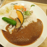 Cfarm - 1日の野菜カレー　野菜は多めミャ　ルーは3種から選べたミャ