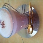 cafe cherry blossom - あずきラテ