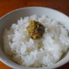 鎌倉あきもと - 料理写真:ふきのとう味噌とごはん