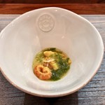 セルサルサーレ - ホヤとアオサの炙りカルパッチョ