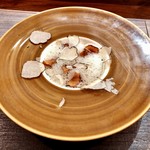 セルサルサーレ - 菊芋とブッラータチーズのスープ 春トリュフの香り