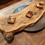 セルサルサーレ - フォアグラのブリュレとエスプレッソの食パン