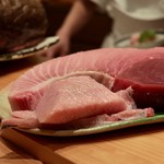 鮨 よし田 - 凄い鮪登場