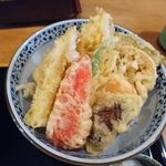 手打ち蕎麦 銀杏 - 穴子丼　2019.3