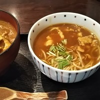 日本橋 やぶ久 - ミニカレー南蛮そば ♪
