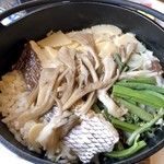 Washokuya Fukurou - 炊きたての鯛鍋ごはん和膳…1280円※昼限定