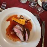 レストラン レジーナ - 仔羊もも肉のロースト　ボレンタのフリット　2019.3