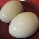麺屋 武吉 - 煮玉子の奥ゆかしいこと