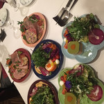 サラマンジェ ドゥ カジノ - 前菜たち