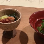 とく山 - タコの酢の物